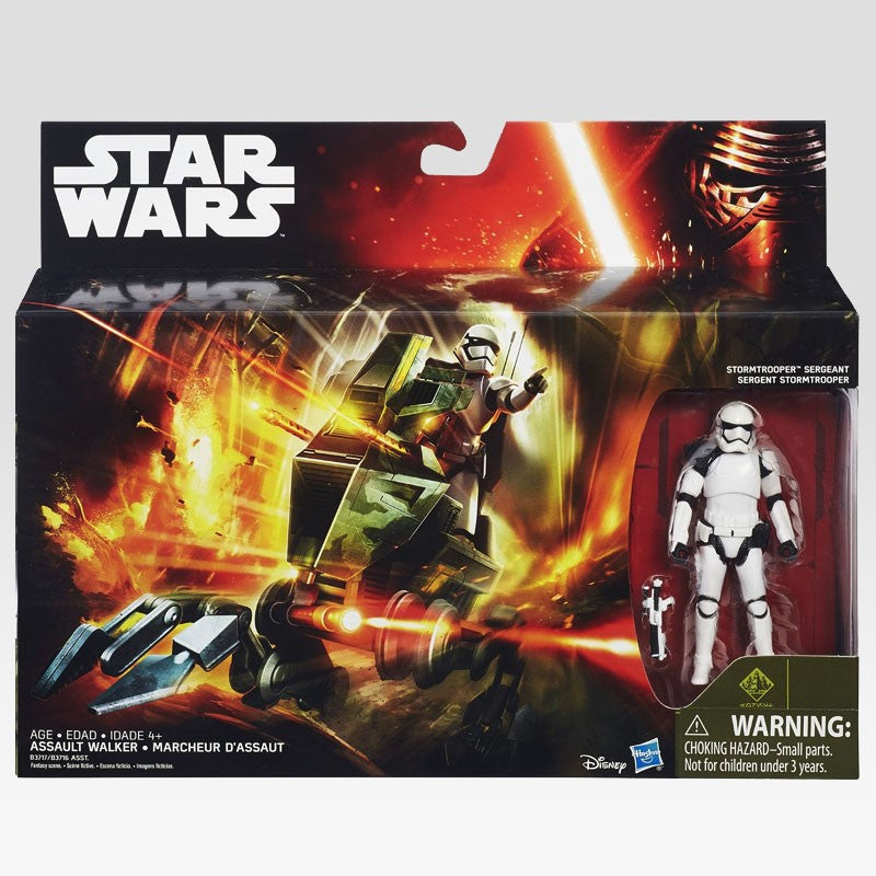 Star Wars - The Force Awakens - Assault Walker and Stormtrooper Sergeant