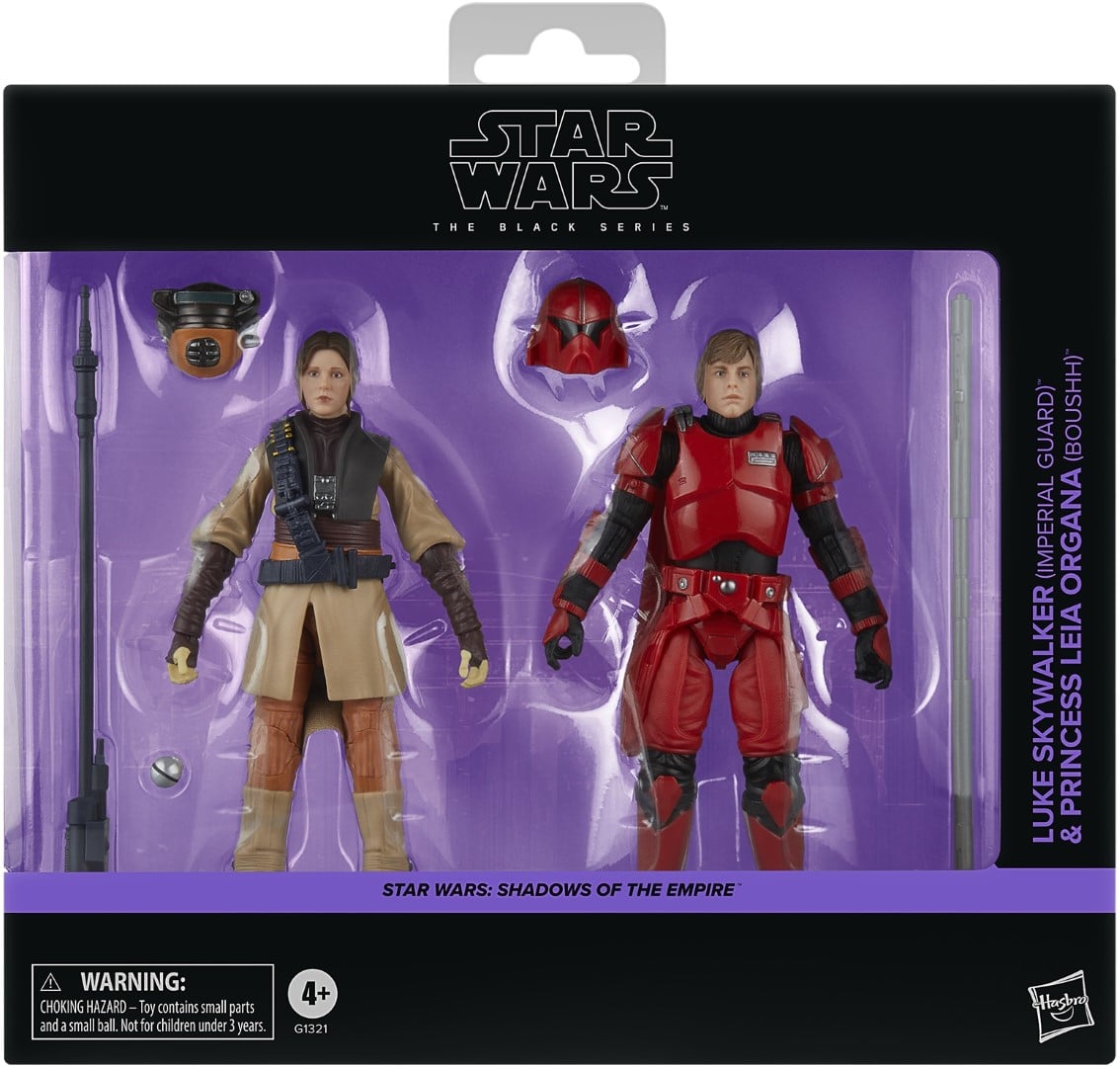 Star Wars Black Series - Shadows of the Empire - Luke Skywalker & Princess Leia Organa
