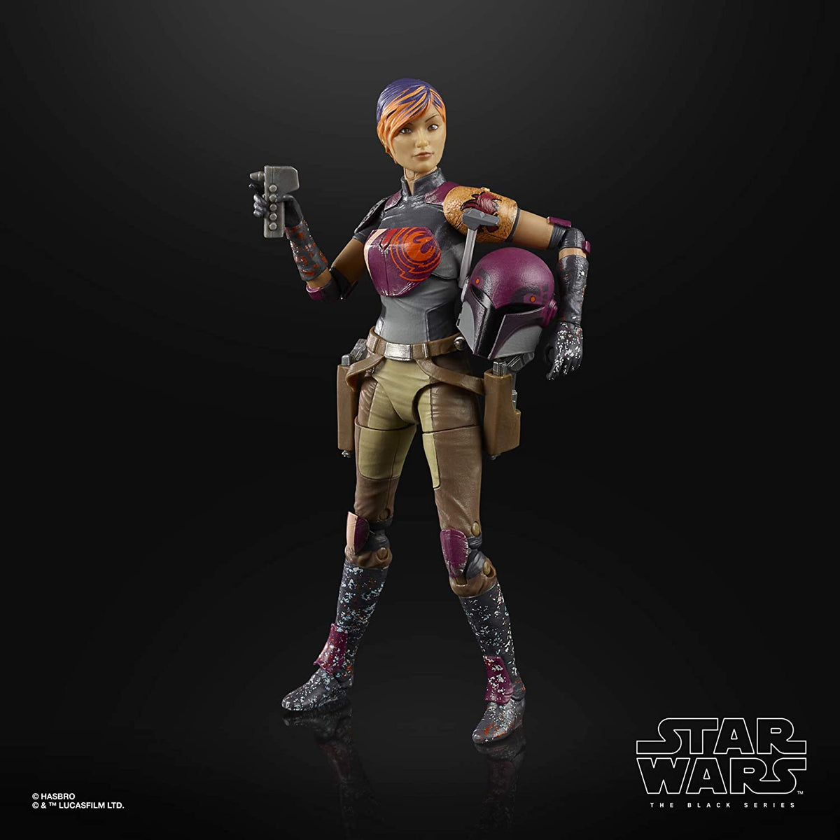 Star Wars Black Series Rebels Nr. 6 - Sabine Wren