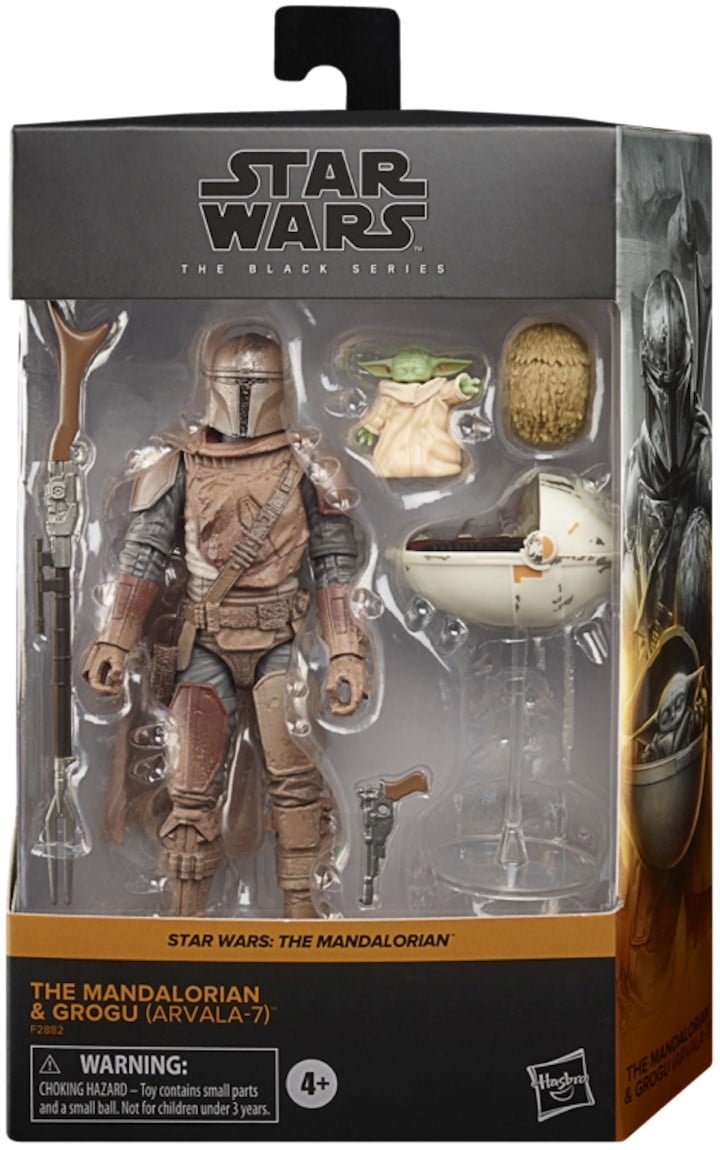 Star Wars Black Series - The Mandalorian - The Mandalorian & Grogu (Arvala-7)