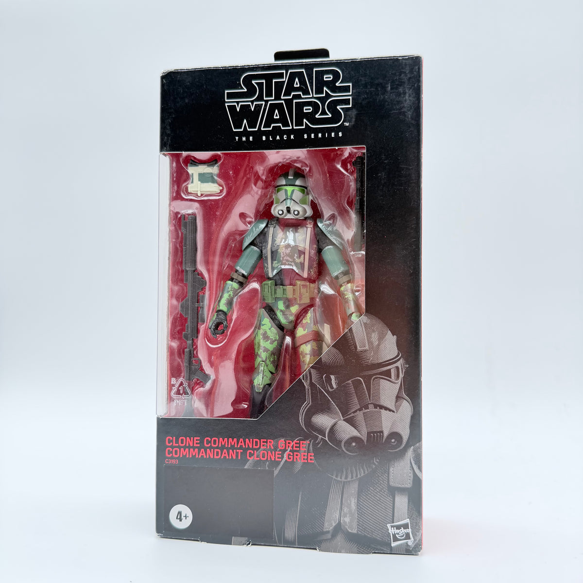 Star Wars – Clone Commander Gree | Black Series Phase 3 (Red Line)