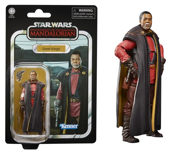 STAR WARS - Greef Karga - Actionfigur Vintage Collection 8cm