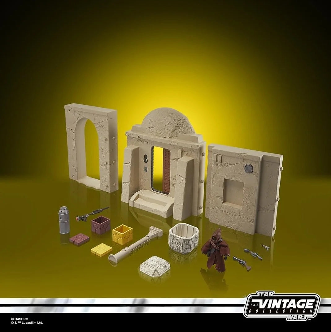 Star Wars Episode IV Vintage Collection Playset Streets of Mos Eisley mit Jawa Action Figure