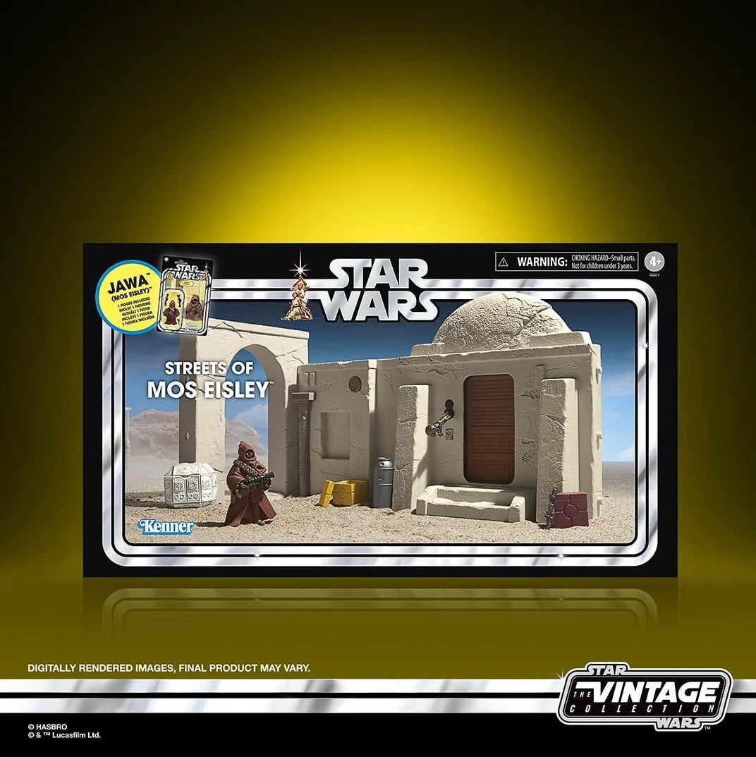 Star Wars Episode IV Vintage Collection Playset Streets of Mos Eisley mit Jawa Action Figure