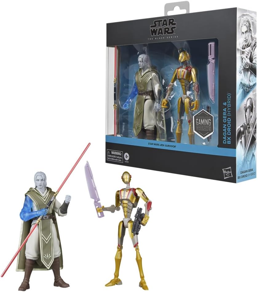 Star Wars Black Series - Jedi Survivor - Degan Gera & BX Droid (Hybrid)