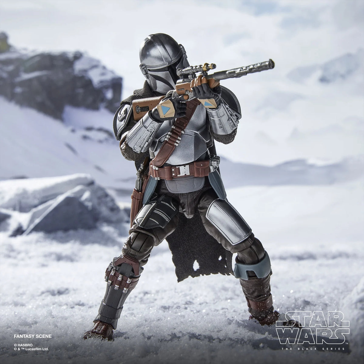 PreOrder - Star Wars THE MANDALORIAN - Mandalorian & Grogu – Actionfigur Black Series Deluxe, 15 cm