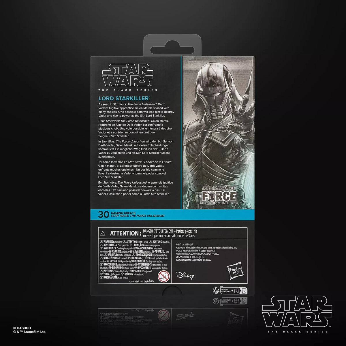 Star Wars The Black Series Deluxe Lord Starkiller