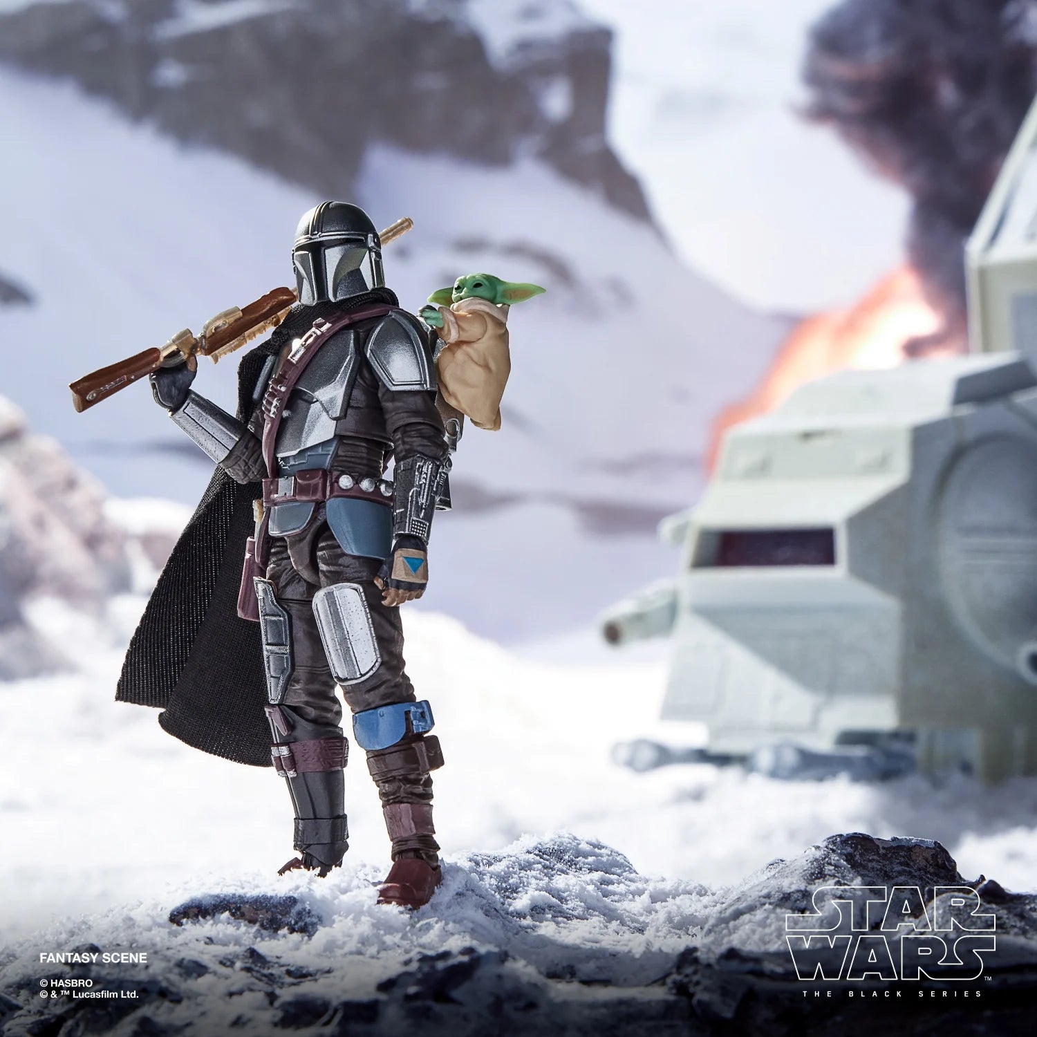 Star Wars Vintage Collection - Mandalorian & Grogu - The Mandalorian & Grogu VC395