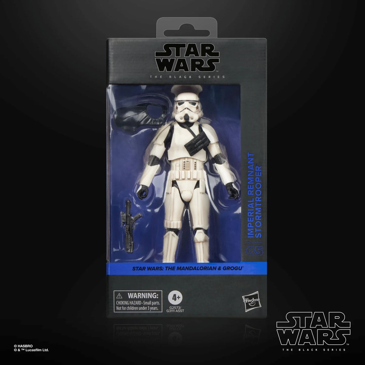 PreOrder - Star Wars THE MANDALORIAN - Imperial Remnant Snowtrooper – Figur, Black Series, 15 cm