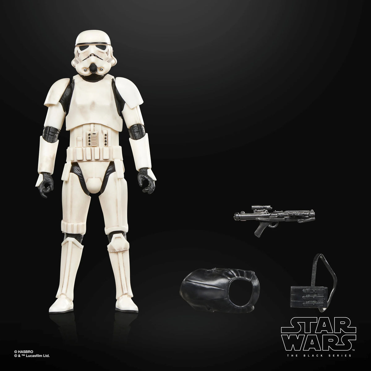 PreOrder - Star Wars THE MANDALORIAN - Imperial Remnant Snowtrooper – Figur, Black Series, 15 cm