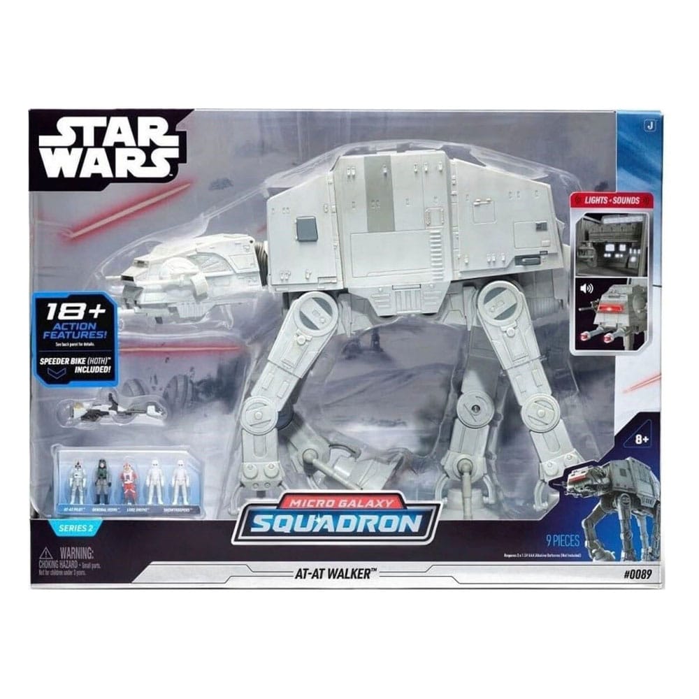 Star Wars Micro Galaxy - Squadron - AT-AT Walker 9"