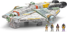 Star Wars Micro Galaxy - Squadron - The Ghost 9"