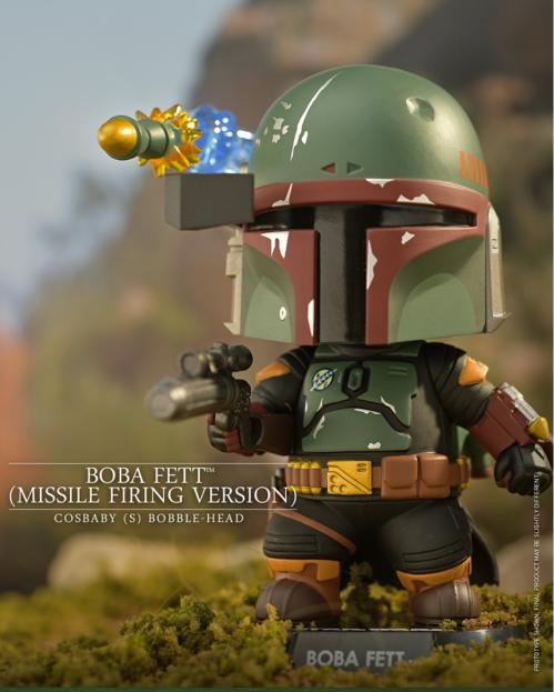 PRE-ORDER: Star Wars - Cosbaby - Wave 1 - Boba Fett 'Missike Firing Version'
