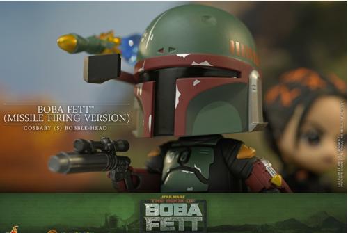 PRE-ORDER: STAR WARS - Cosbaby - Wave 1 - Boba Fett 'Missike Firing Version'