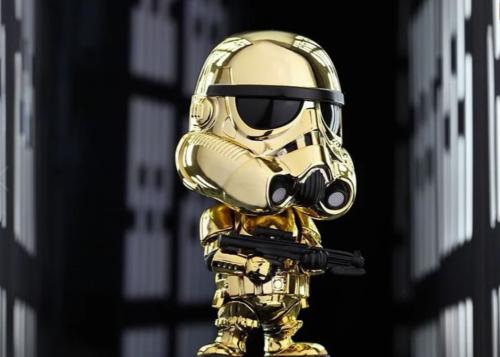 PRE-ORDER: Star Wars - Cosbaby - Wave 5 - Stormtrooper Metallic Gold Version