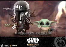 PRE-ORDER: STAR WARS - Cosbaby - Wave 5 - Mandalorian & the Child Set