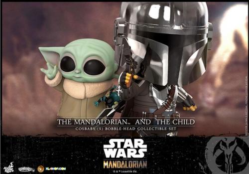 PRE-ORDER: Star Wars - Cosbaby - Wave 5 - Mandalorian & the Child Set