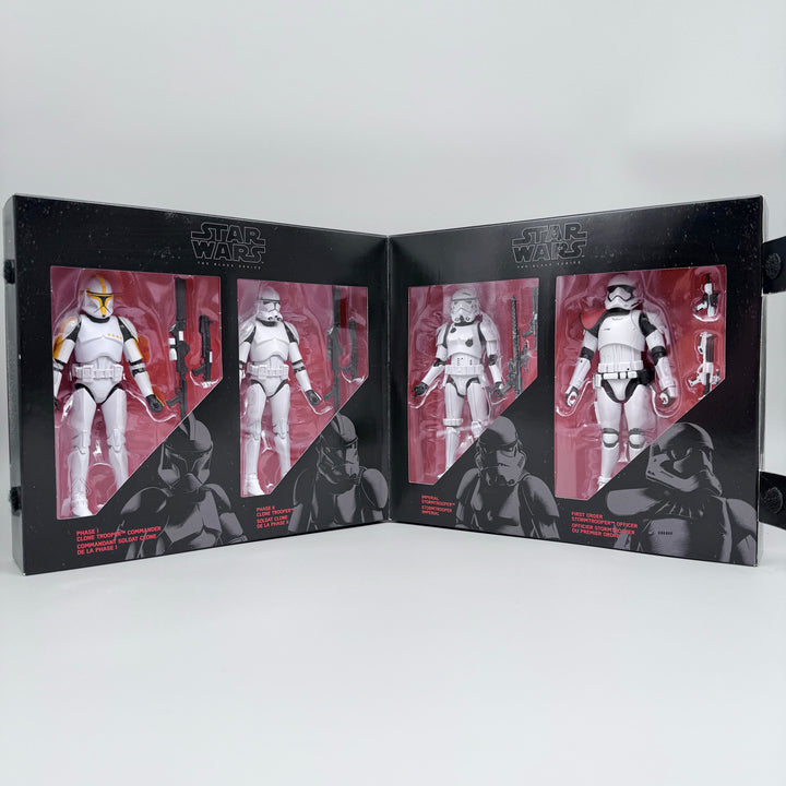 Trooper Evolution 4-Pack – Star Wars Black Series 6" Figuren Set