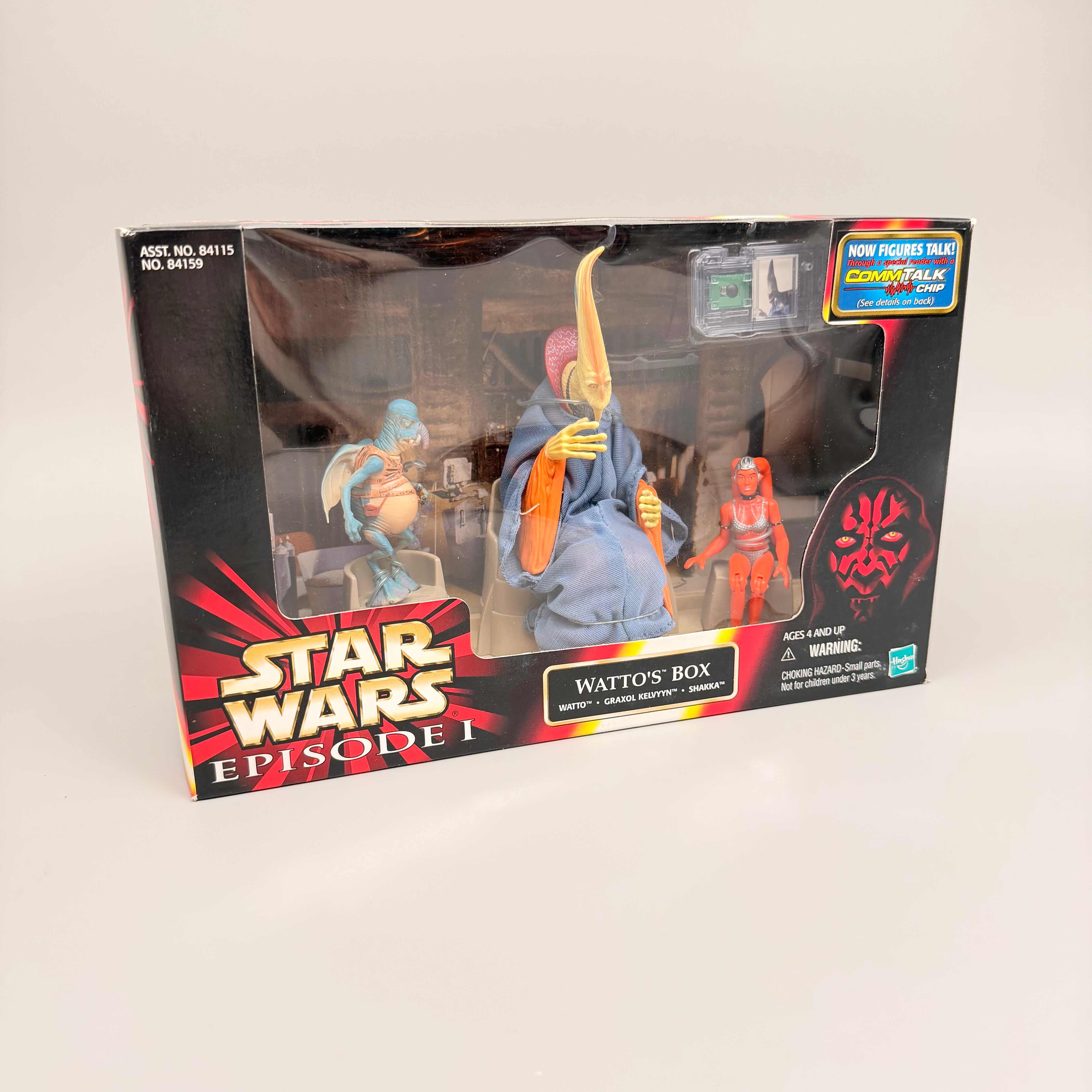Star Wars - Episode I - Watto’s Box Cinematic Scene Set (Watto, Graxol Kelvyyn & Shakka) 1999