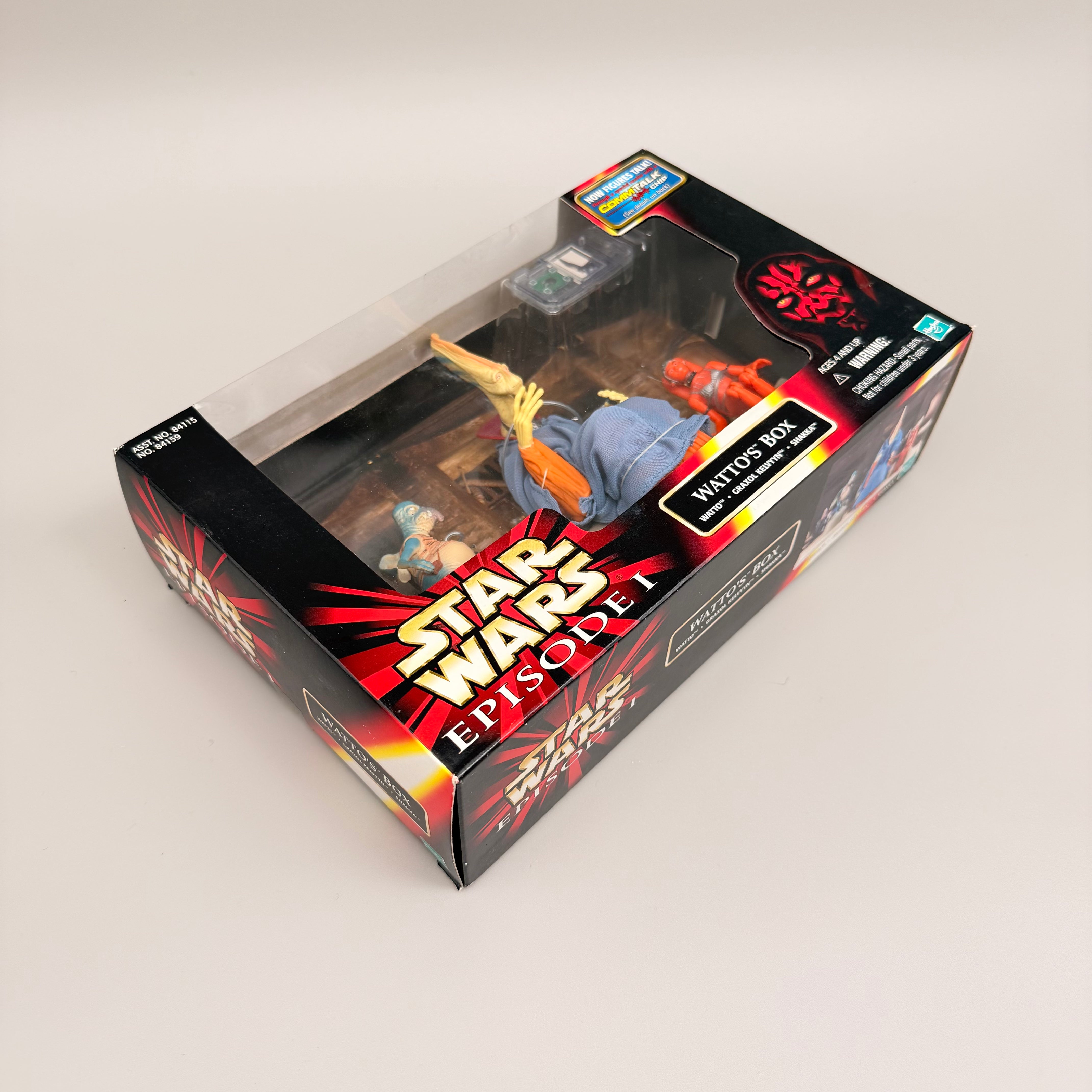 Star Wars - Episode I - Watto’s Box Cinematic Scene Set (Watto, Graxol Kelvyyn & Shakka) 1999