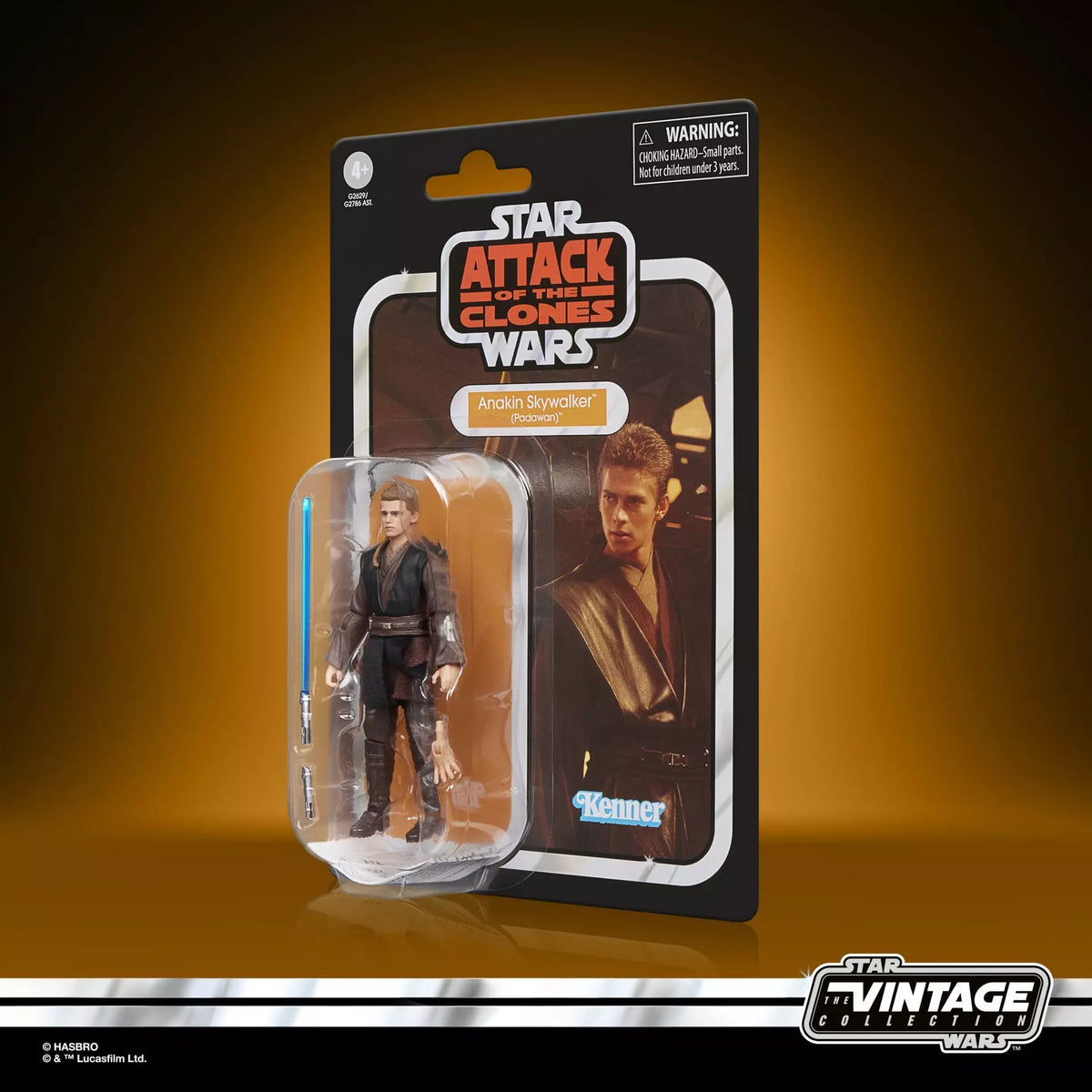 PRE-ORDER: Star Wars Vintage Collection - Attack of the Clones - Anakin Skywalker (Padawan) VC416