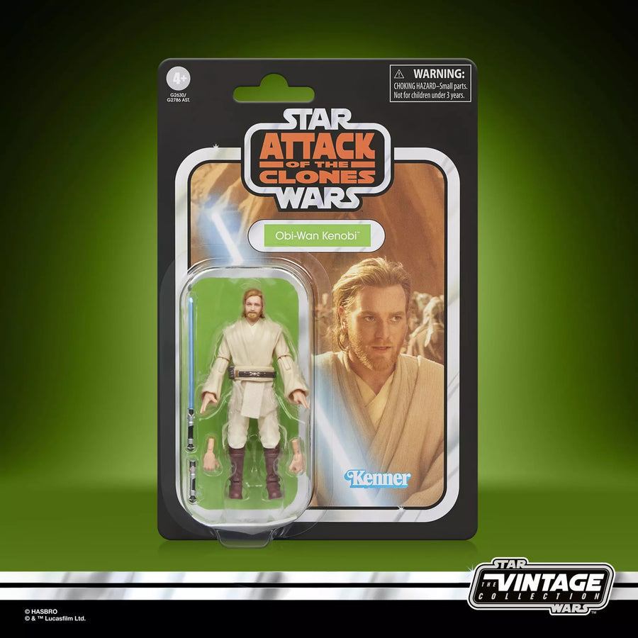 PRE-ORDER: Star Wars Vintage Collection - Attack of the Clones - Obi-Wan Kenobi VC417