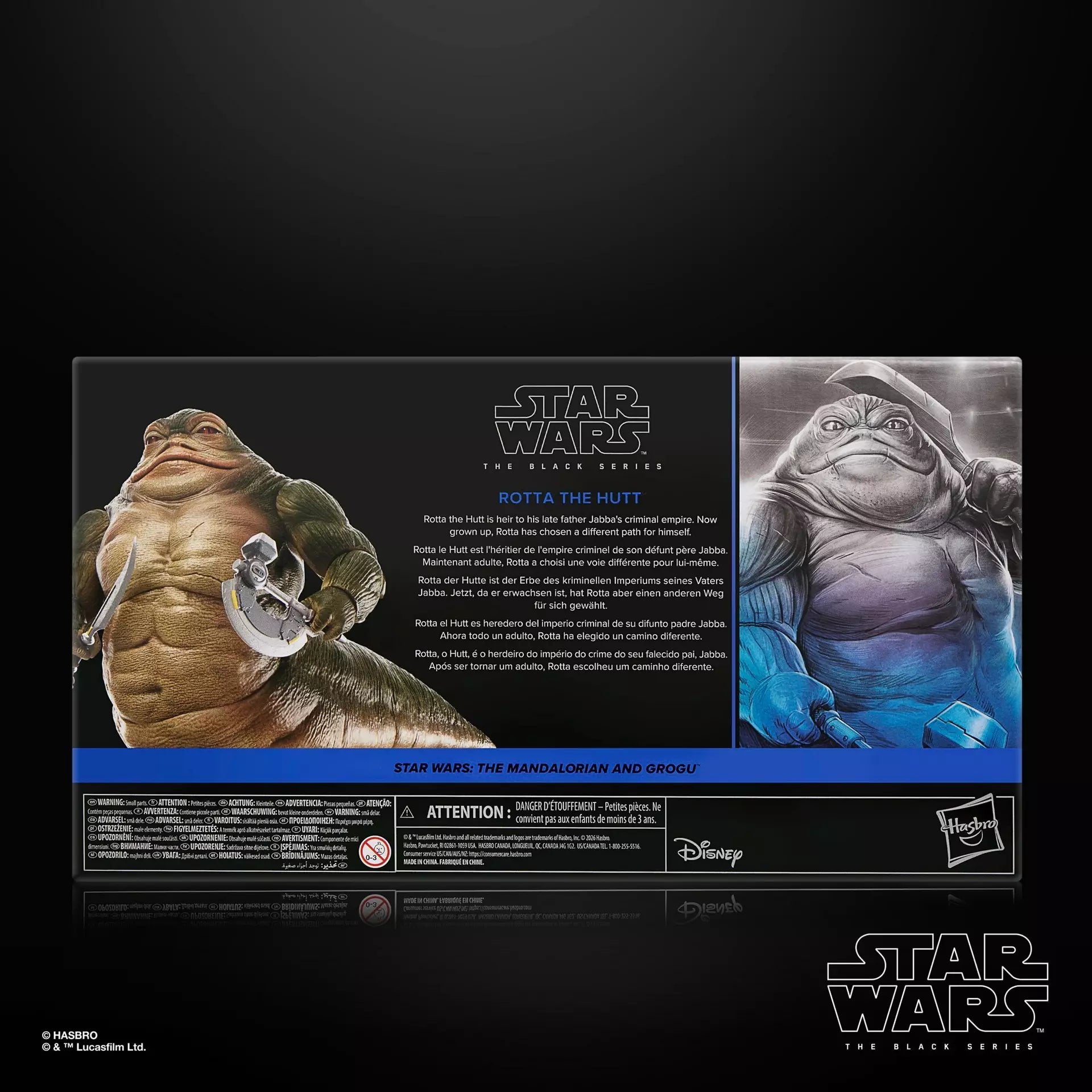 PRE-ORDER: Star Wars Black Series - The Mandalorian & Grogu - Rotta der Hutte