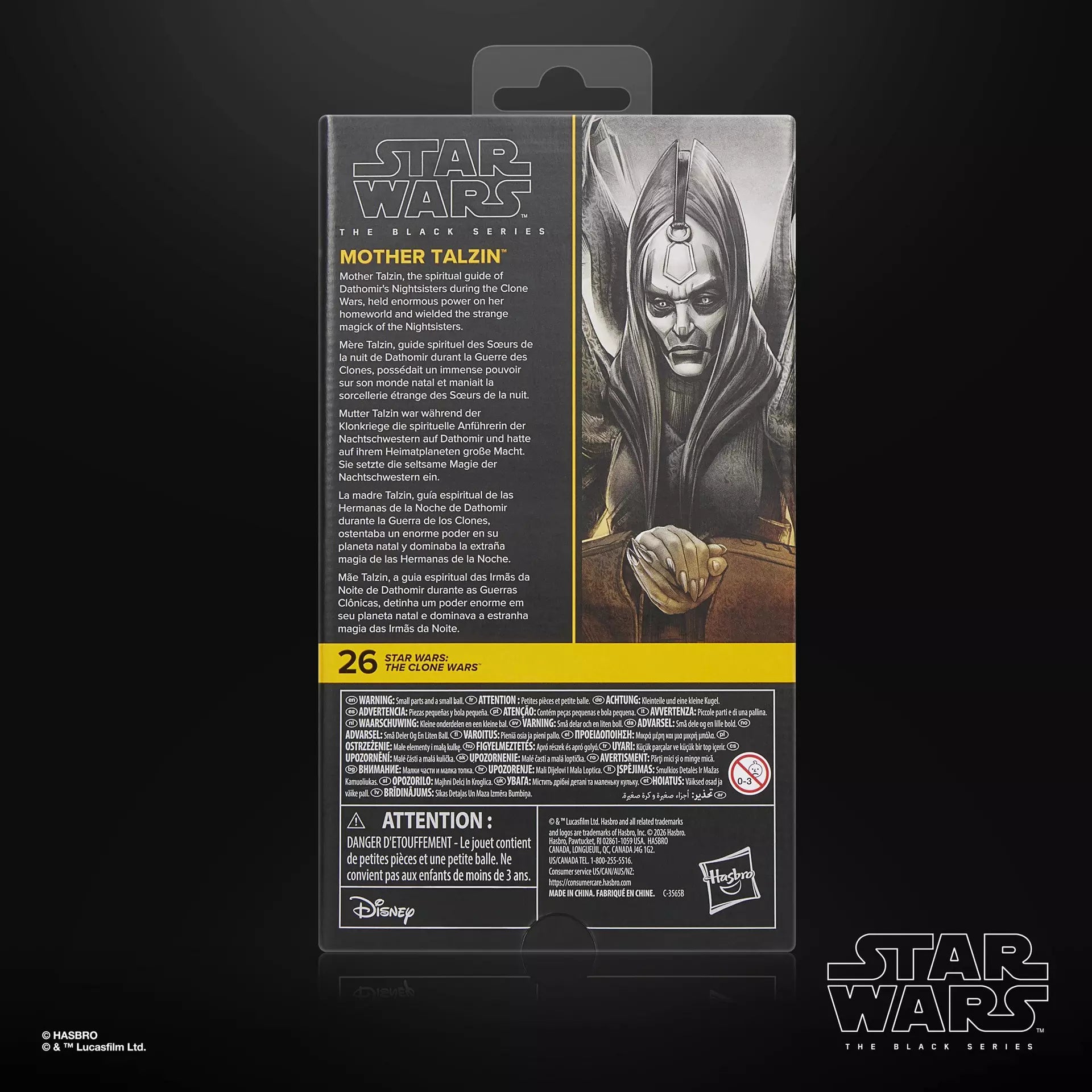 PRE-ORDER: Star Wars Black Series - The Clone Wars - Mutter Talzin