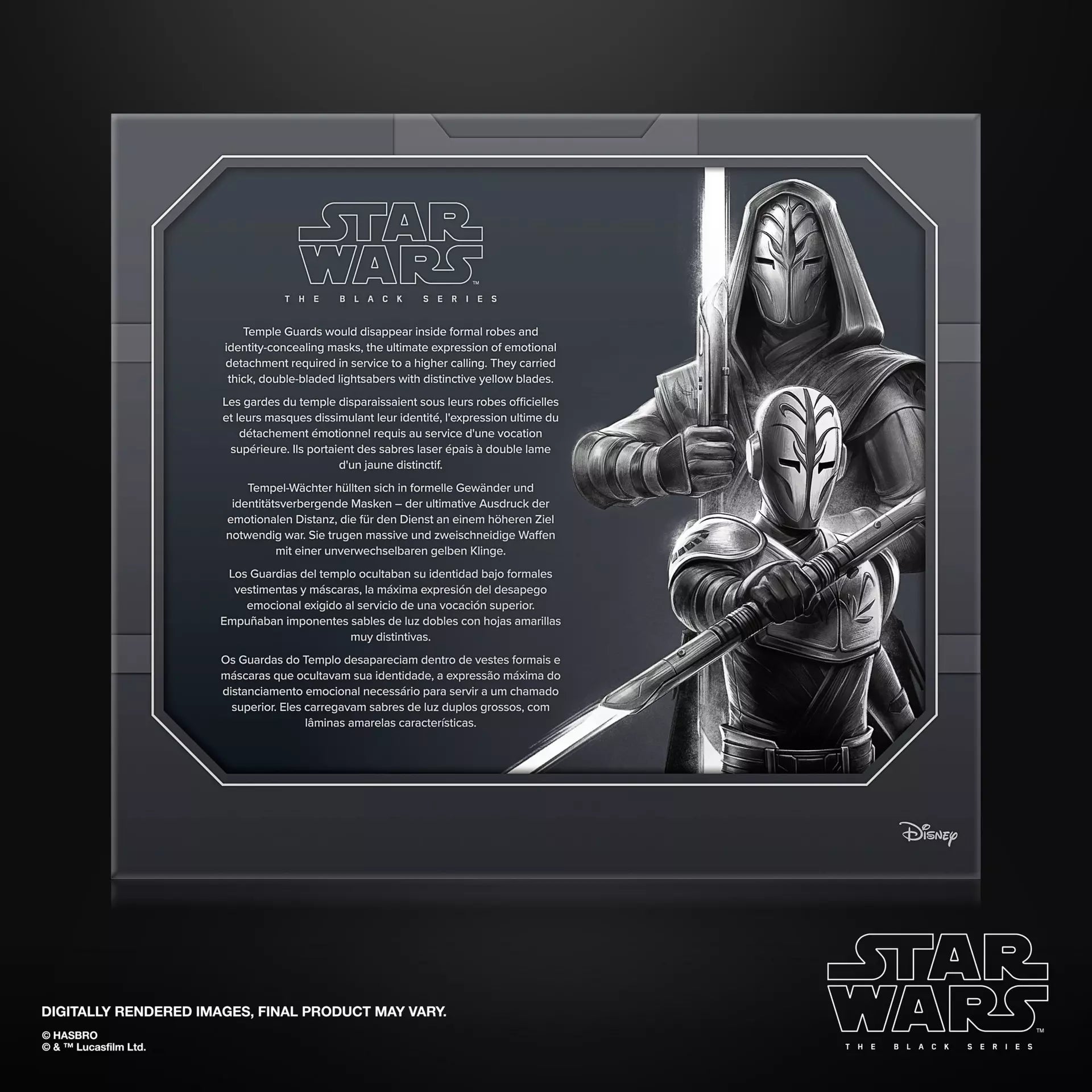 PRE-ORDER: Star Wars Black Series - Galaxy´s Edge - Jedi Temple Guards