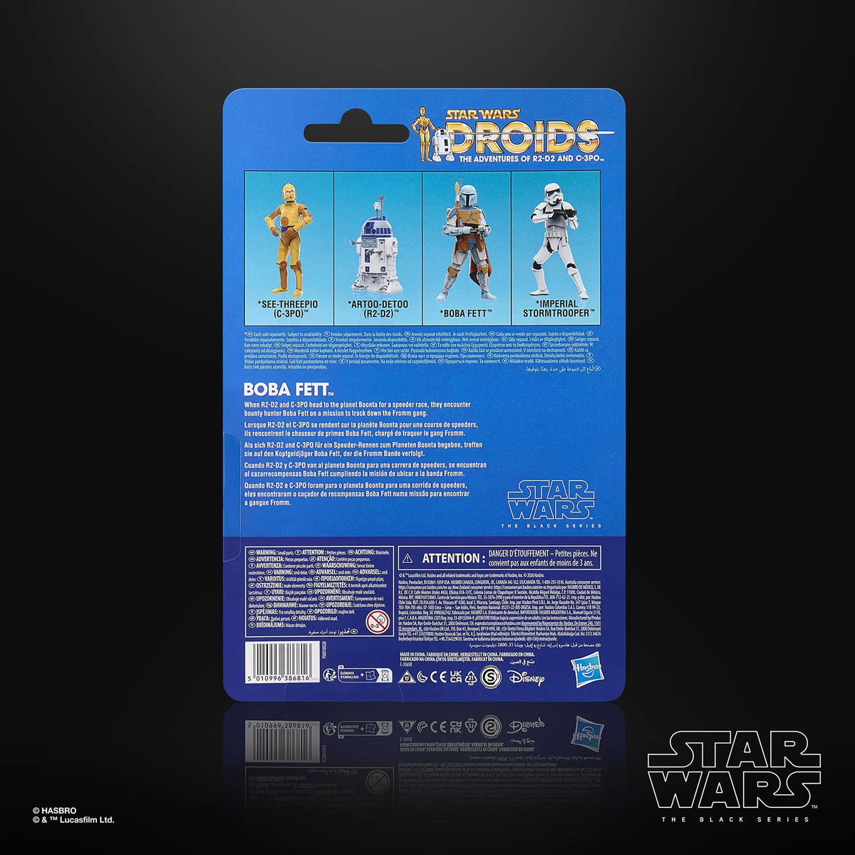 PRE-ORDER STAR WARS - Boba Fett - Figure Black Series 15cm