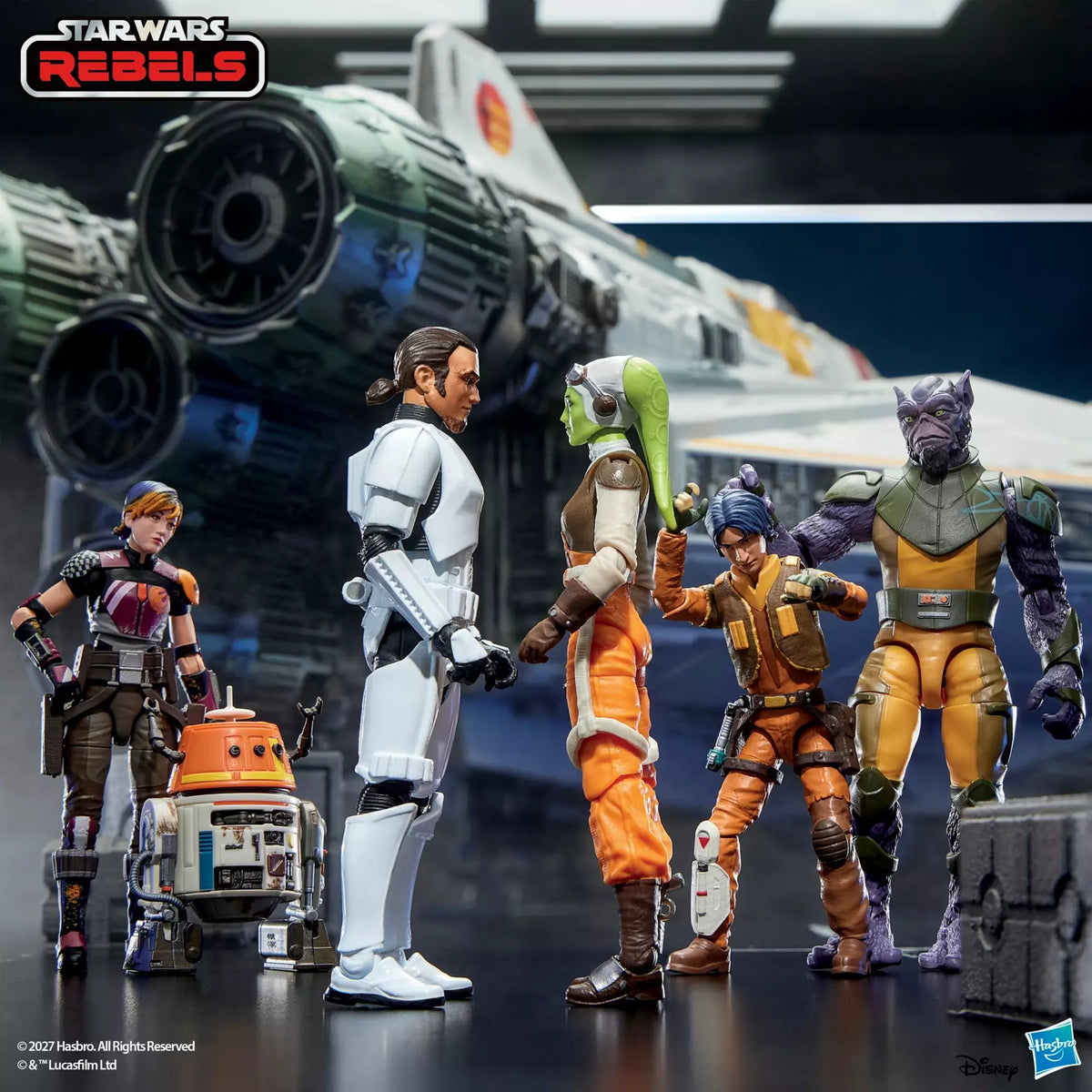 PRE-ORDER: Star Wars Vintage Collection - Rebels - Lothal Rebels 3er Pack