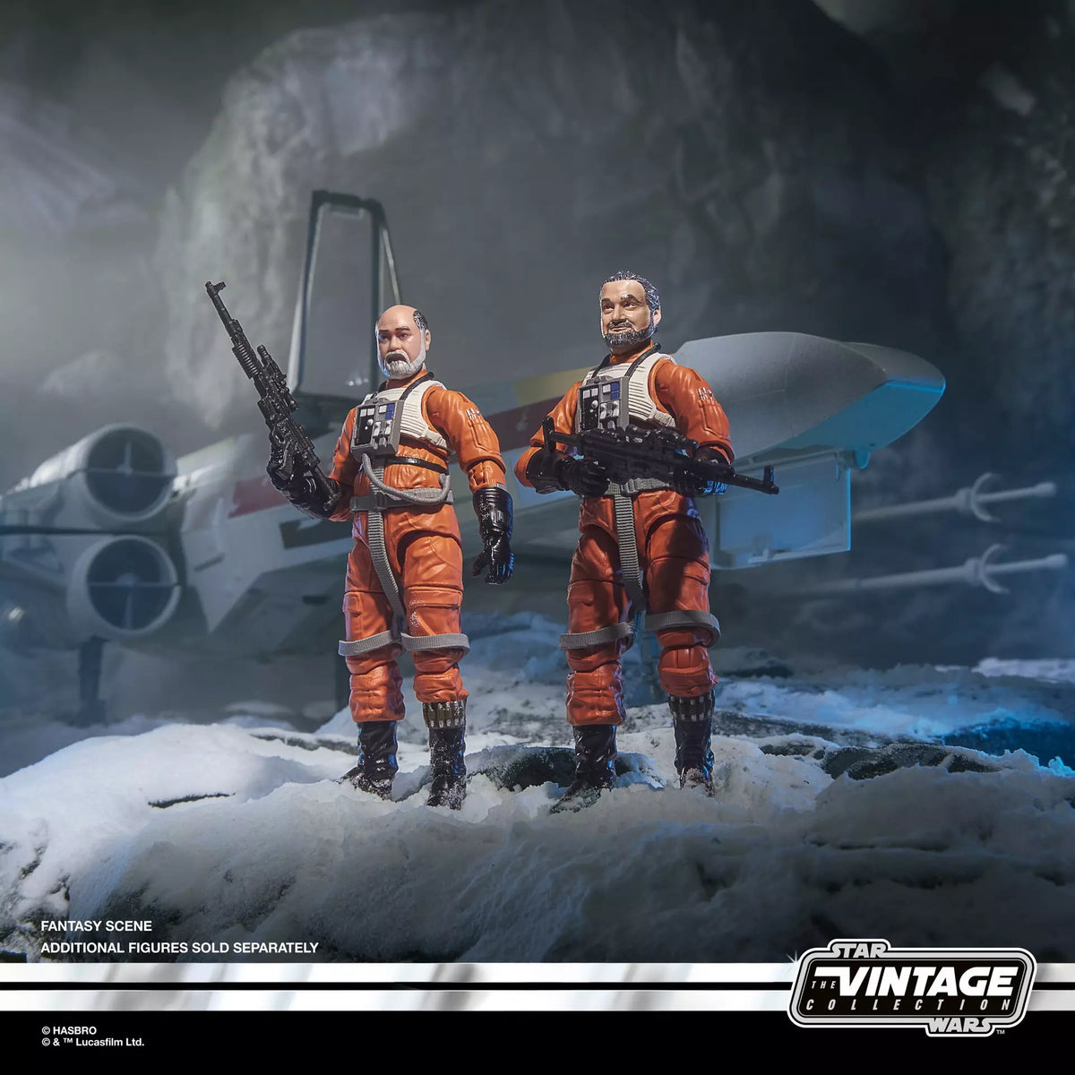 PRE-ORDER: Star Wars Vintage Collection - The Mandalorian - 3er Pack (Trapper Wolf / Carson Teva & Frog Lady)