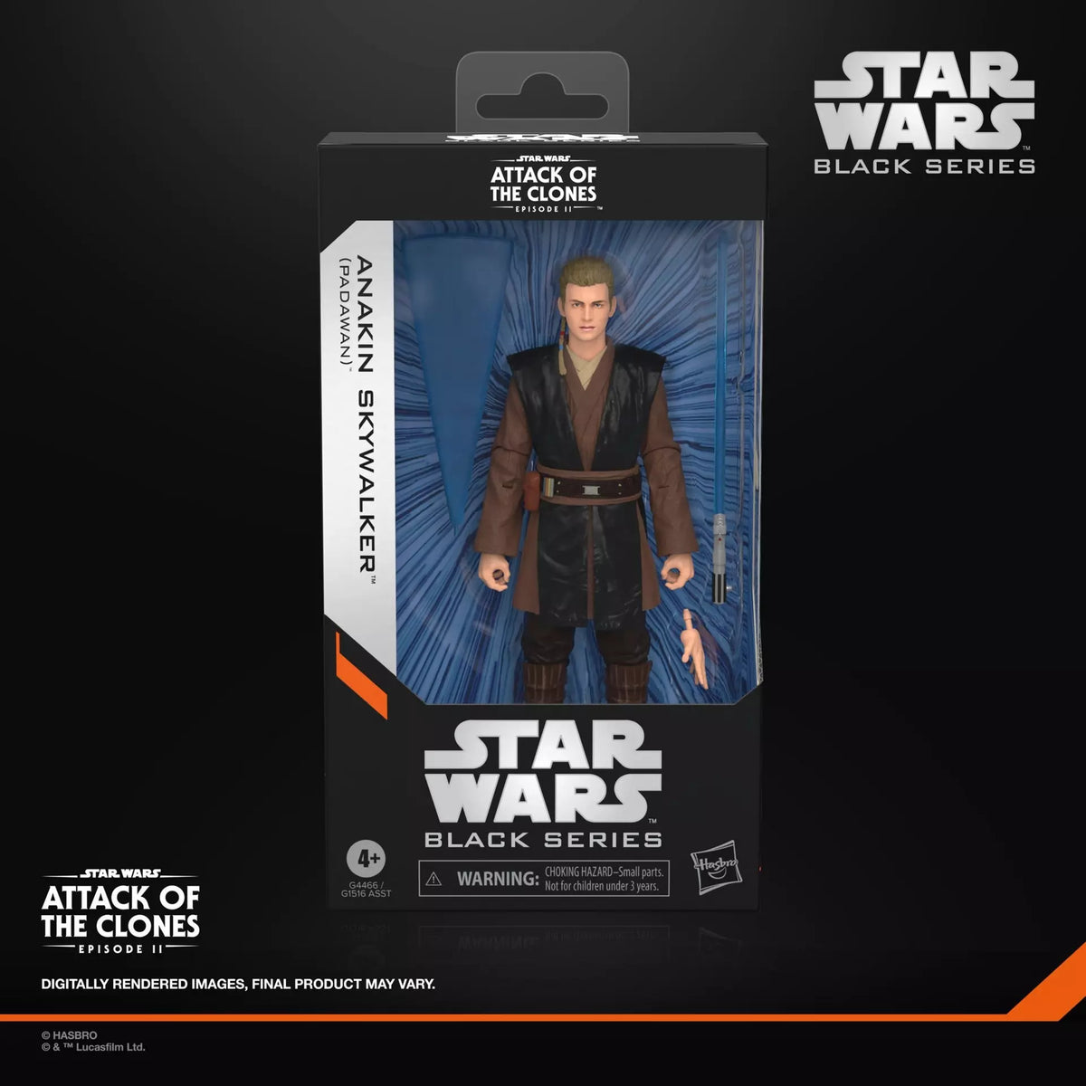 PRE-ORDER: Star Wars Black Series - Attack of the Clones - Anakin Skywalker (Padawan)