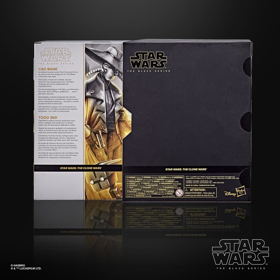 Star Wars The Black Series - The Clone Wars - Cad Bane & Todo