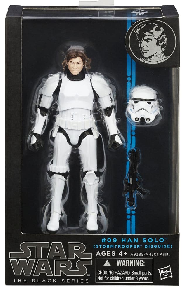 Star Wars Black Series - Blue Line Nr. 09 – Han Solo (Stormtrooper Disguise)