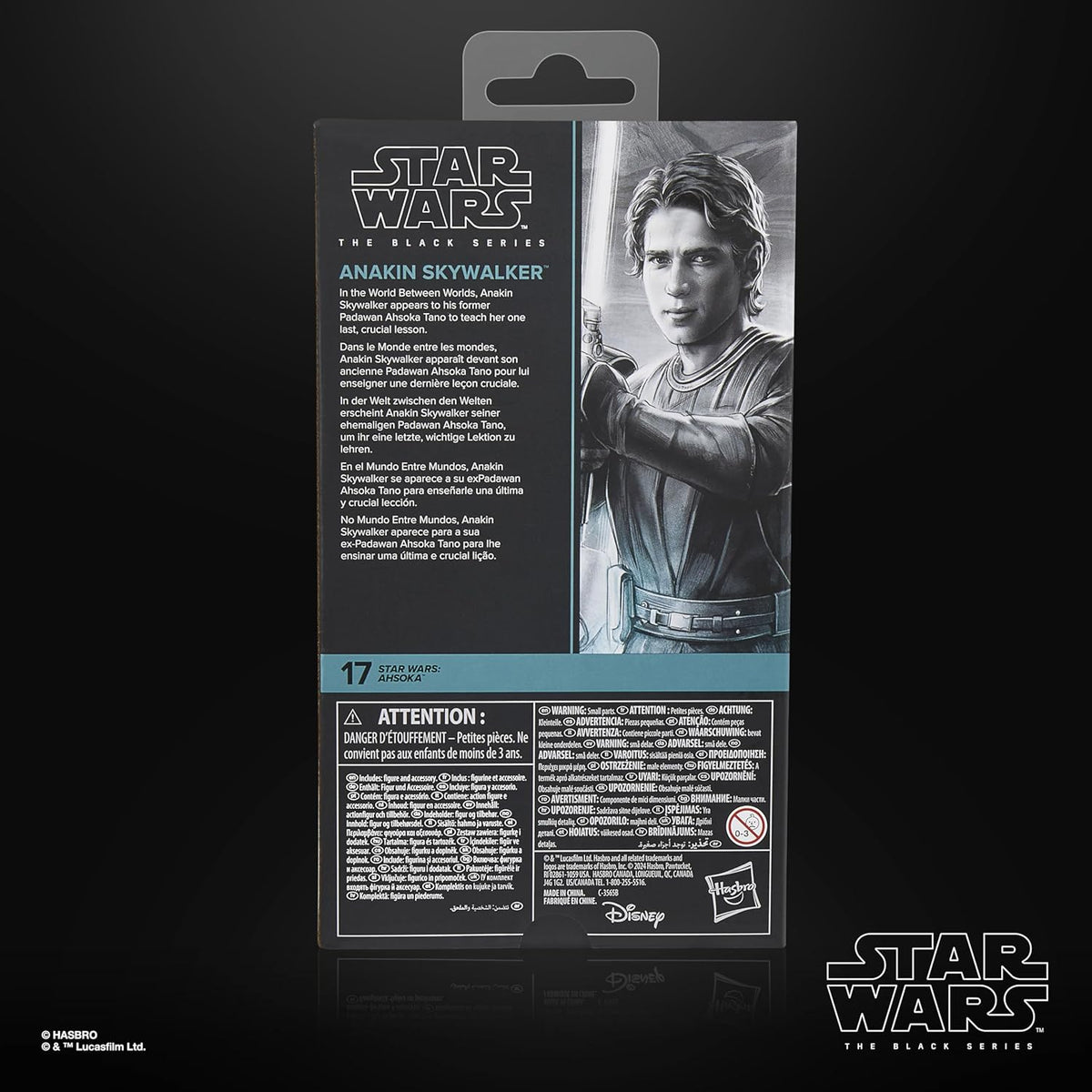 Star Wars – Anakin Skywalker | Black Series Phase 4 (Galaxy Line, Ahsoka #17)