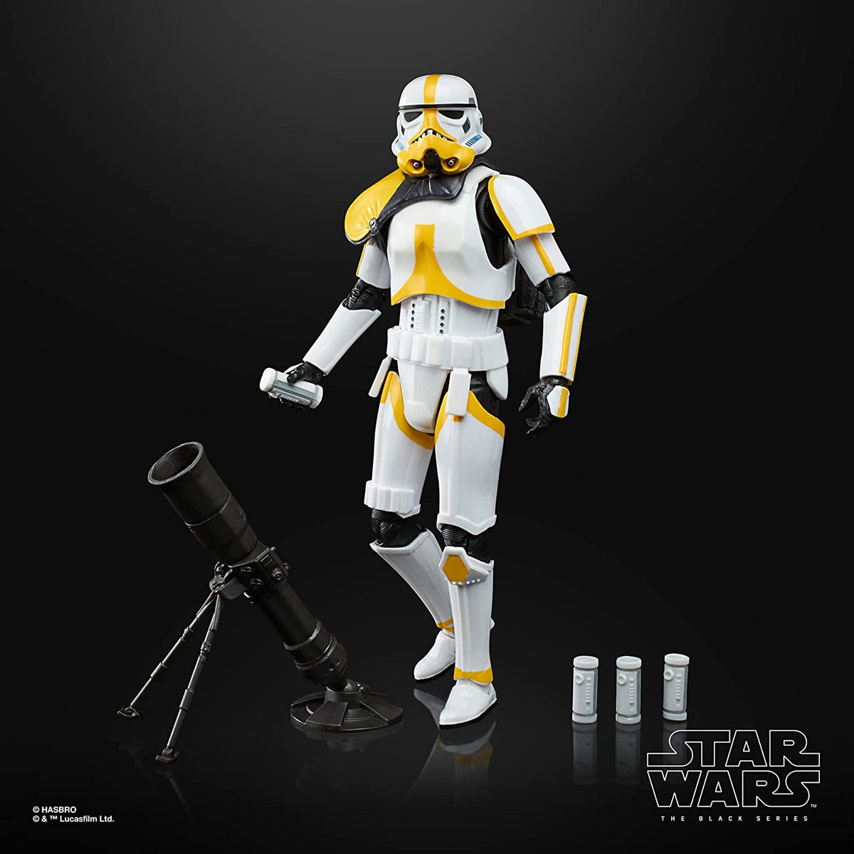 Star Wars The Mandalorian Nr. 13 – Black Series Actionfigur Artillery Stormtrooper – 15 cm