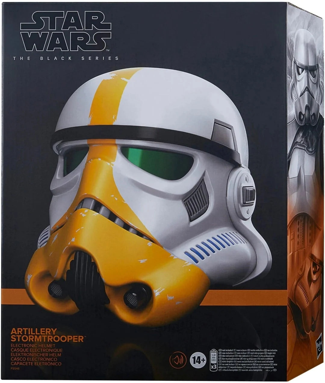 Star Wars Black Series - Elektronischer Helm - Artillery Stormtrooper 2022