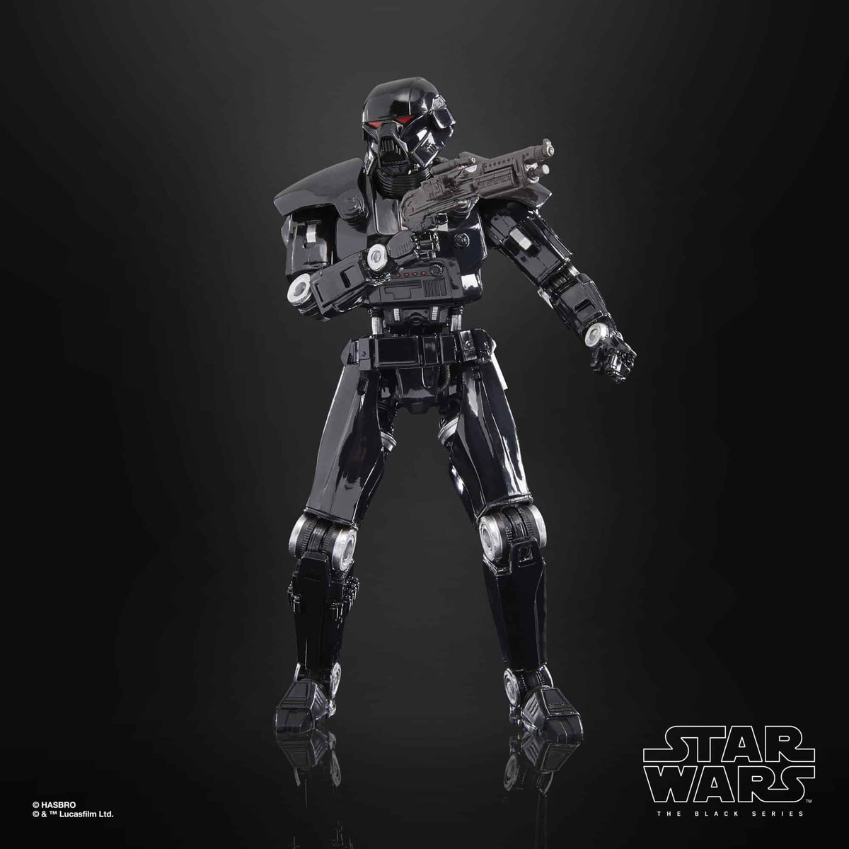 Star Wars The Mandalorian Nr. 28 – Black Series Actionfigur Dark Trooper – 15 cm