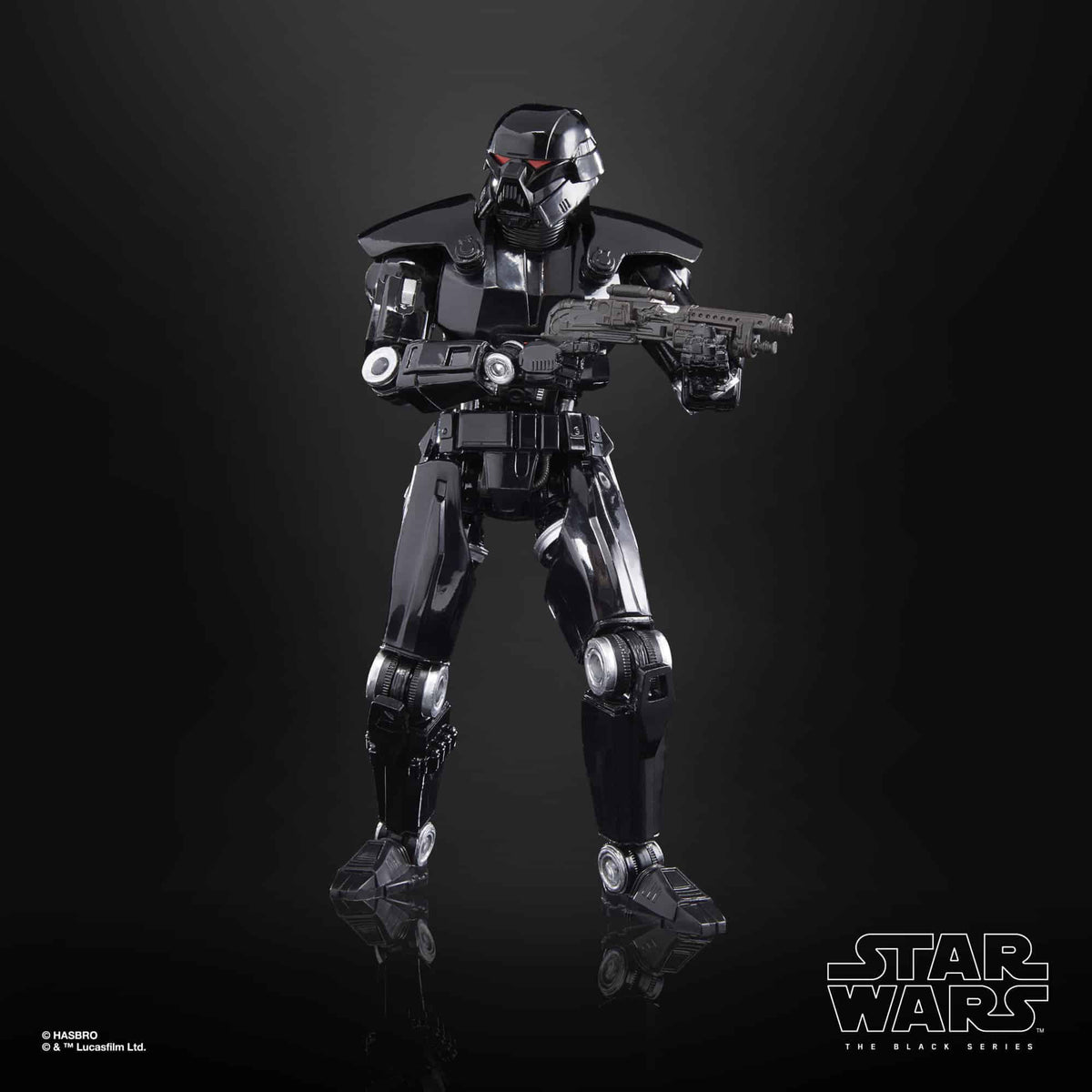 Star Wars The Mandalorian Nr. 28 – Black Series Actionfigur Dark Trooper – 15 cm