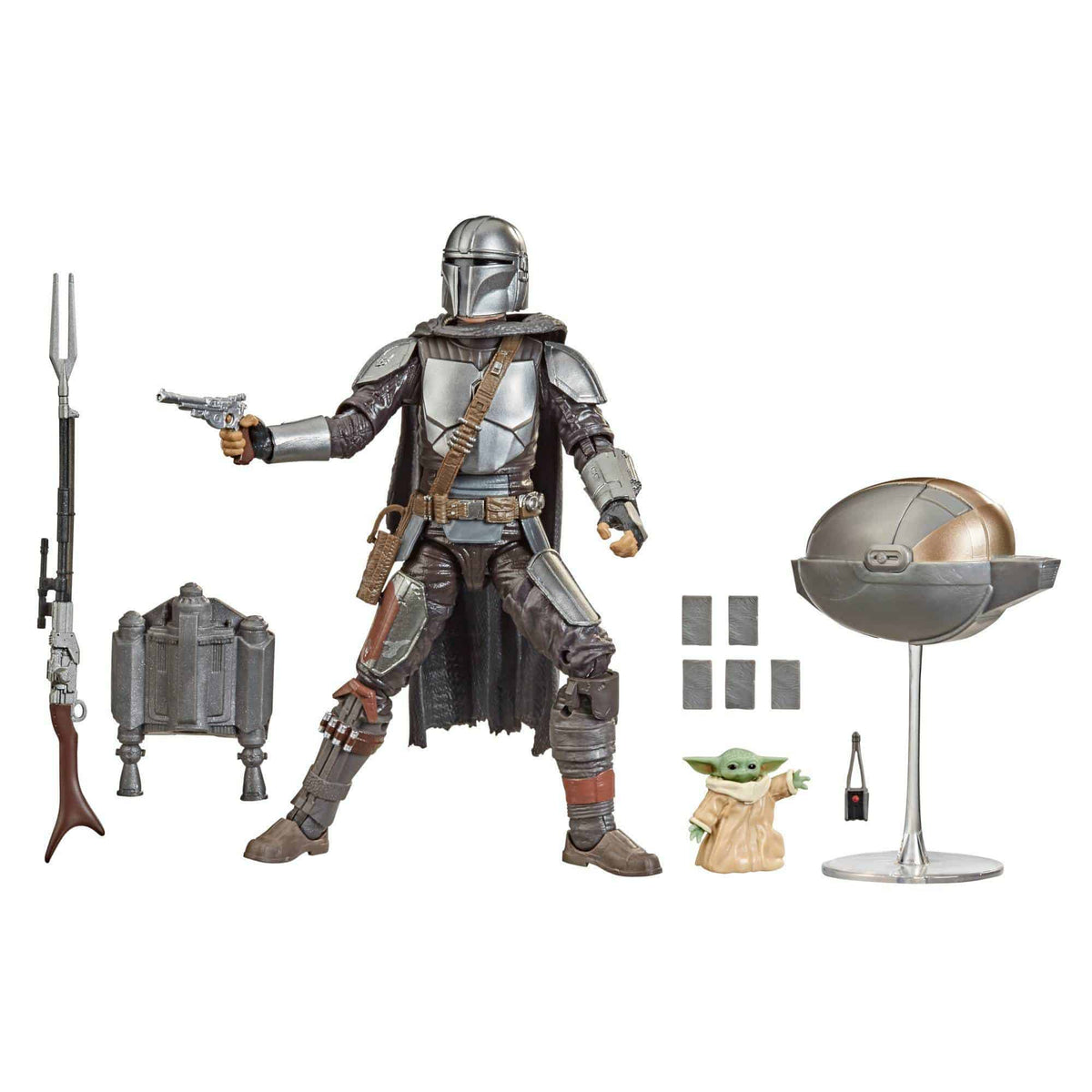 Star Wars The Mandalorian Nr. 5 - Black Series Actionfigur Din Djarin & The Child - 15 cm