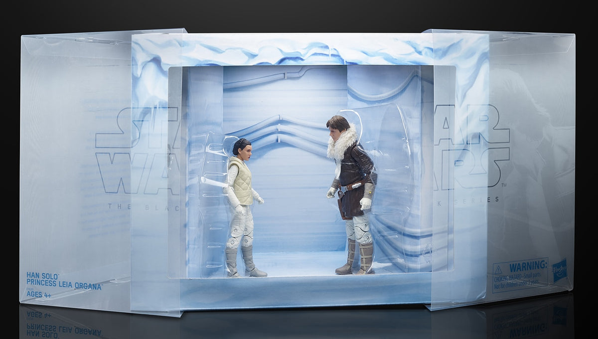 Star Wars Black Series - The Empire Strikes Back - Han Solo & Princess Leia on Hoth