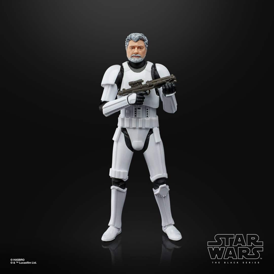 Star Wars George Lucas (Stormtrooper Disguise) – Kenner Card