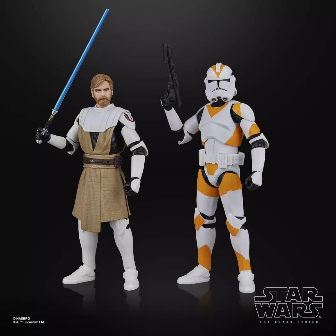 Star Wars Clones of the Republic #03 – Obi-Wan Kenobi & Clone Trooper (212th) | Black Series