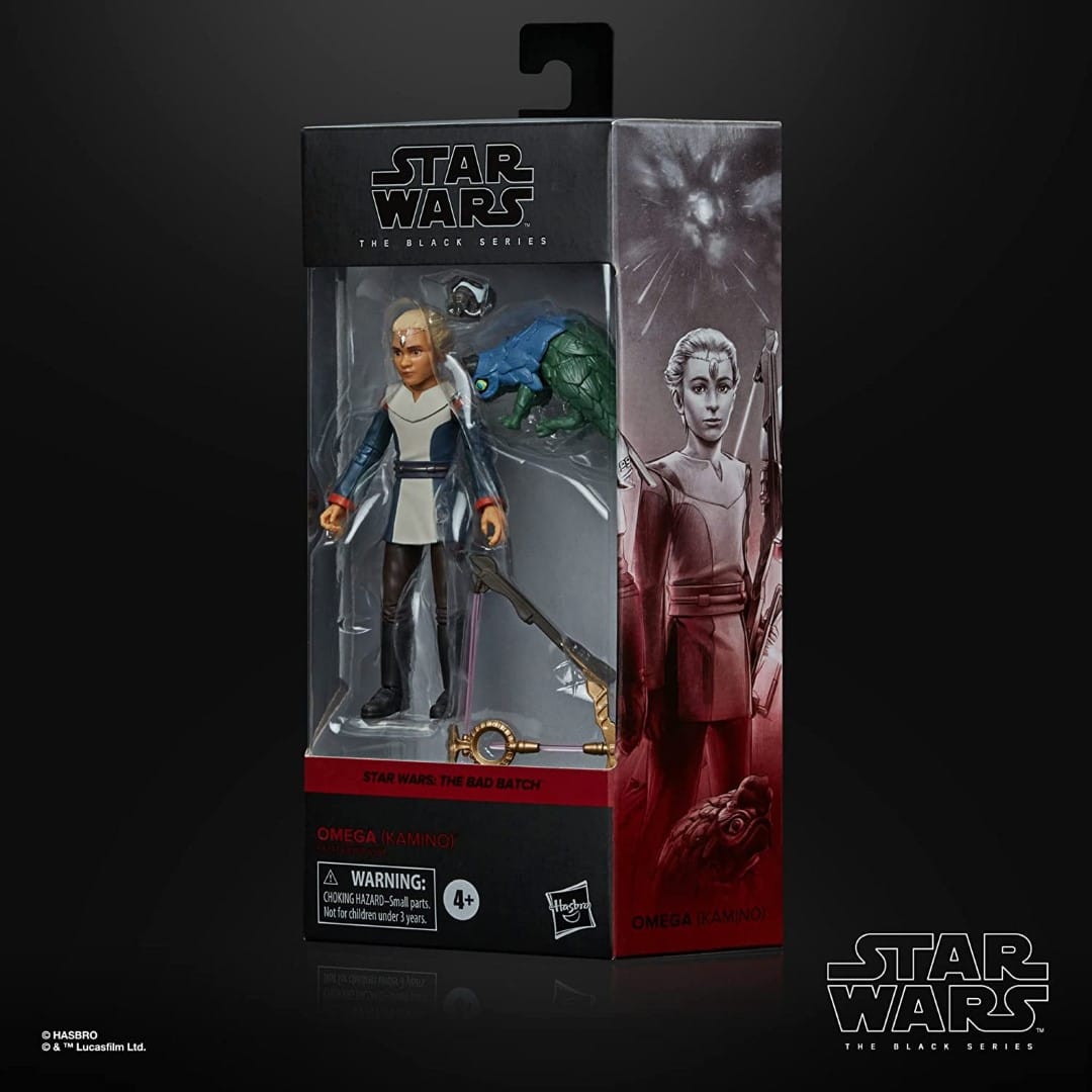 Star Wars The Bad Batch #10 – Black Series Actionfigur Omega (Kamino) – 15 cm Leichte Verpackungsschäden