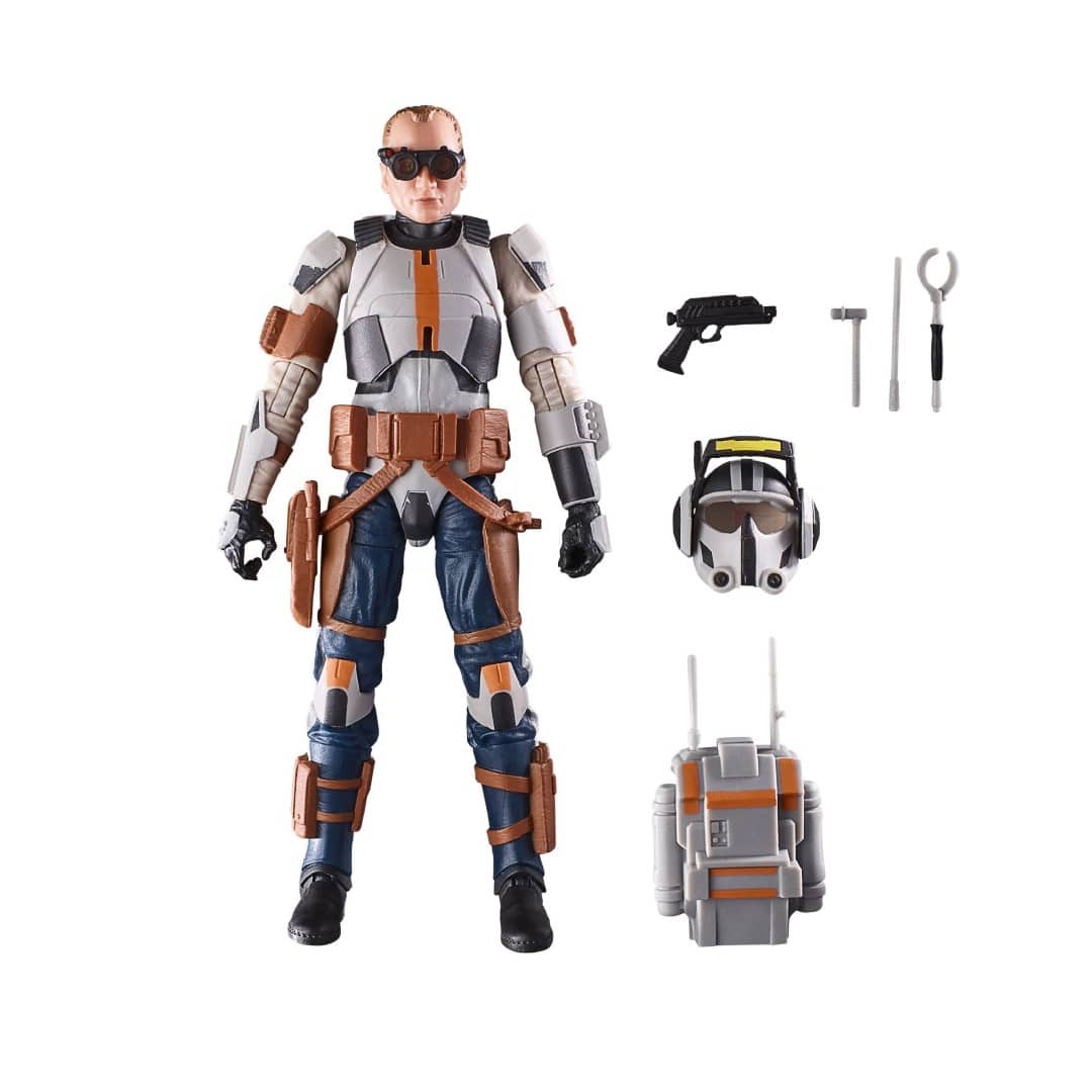 Star Wars The Bad Batch - Black Series Actionfigur Tech (Mercenary Gear) 15cm