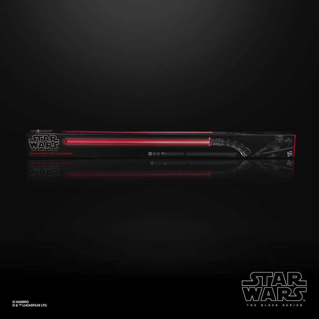 Star Wars Black Series - Force FX Lichtschwert - Asajj Ventress 2020 (Ecke leicht eingdrückt)
