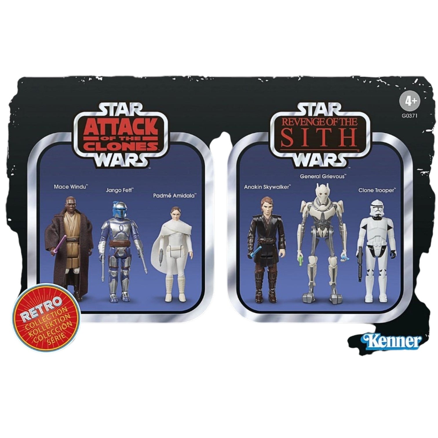 Star Wars Retro Collection - Attack of the Clones / Revenge of the Sith - Multipack