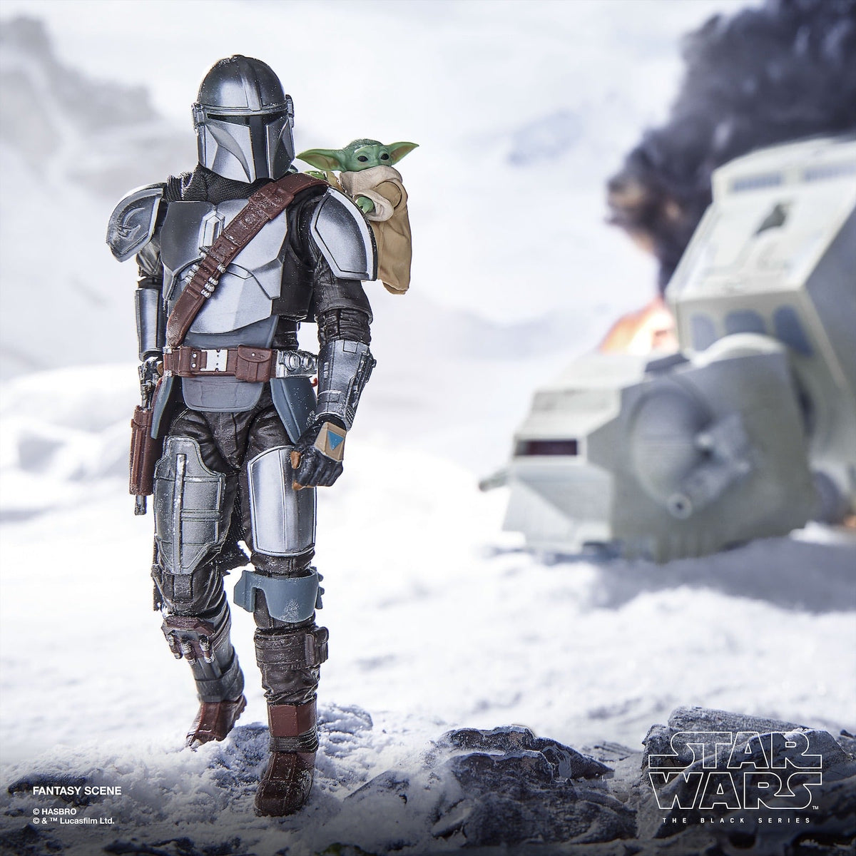PRE-ORDER: Star Wars Black Series - The Mandalorian & Grogu - The Mandalorian & Grogu (First Edition)
