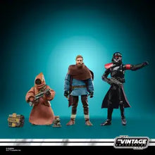 Star Wars Vintage Collection - Obi-Wan Kenobi - Obi-Wan-Kenobi (Tibidon Station) / Purge trooper / Teeka -3er-Pack